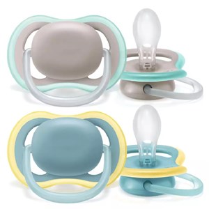 Avent 0% BPA Ultra Air Emzik 18 Ay +  Beige / Dawn