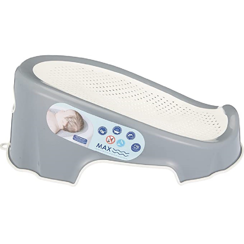 BabyJem Bebek Soft Banyo Desteği Gri