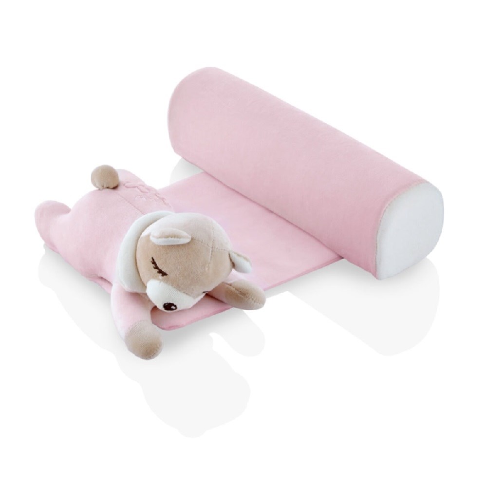 Babyjem Güvenli Uyku Yastığı Pembe Ayıcık