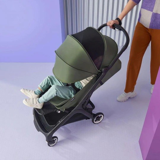 Bugaboo Butterfly Kabin Boy Bebek Arabası (Black/Forest Green) 
