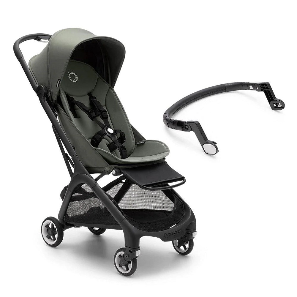 Bugaboo Butterfly Kabin Boy Bebek Arabası (Black/Forest Green) 