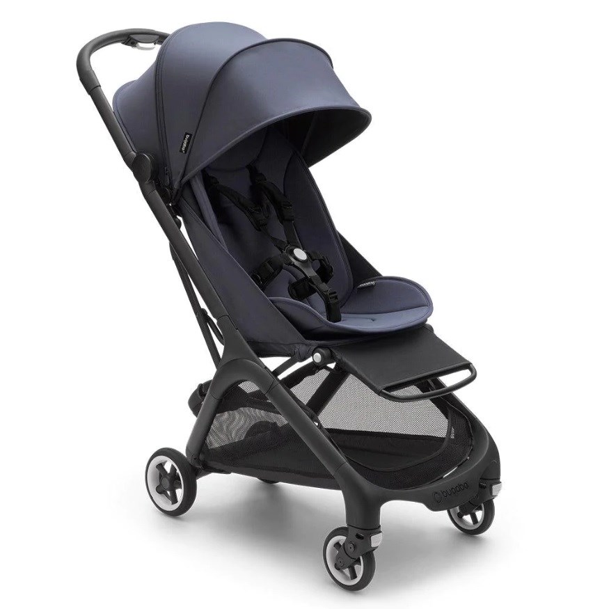Bugaboo Butterfly Kabin Boy Bebek Arabası (Black/Stormy Blue) 