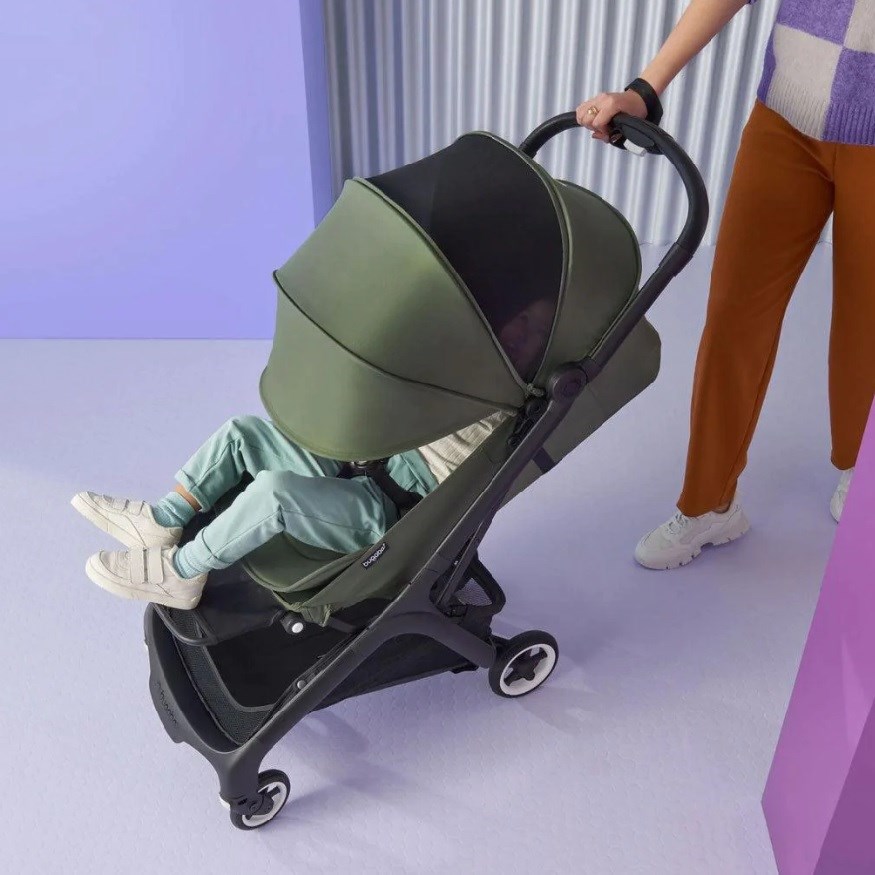 Bugaboo Butterfly Kabin Boy Bebek Arabası (Black/Stormy Blue) 