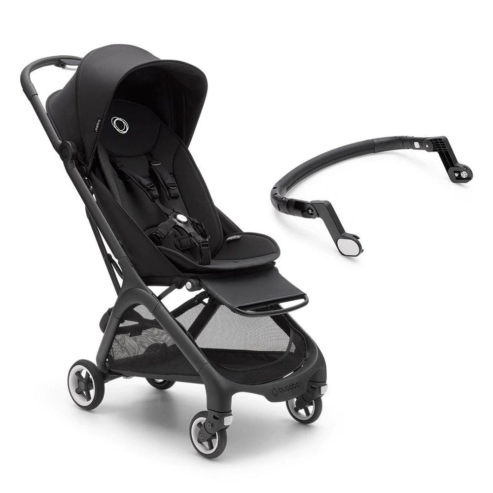 Bugaboo Butterfly Kabin Boy Bebek Arabası (Black/Midnight Black) 