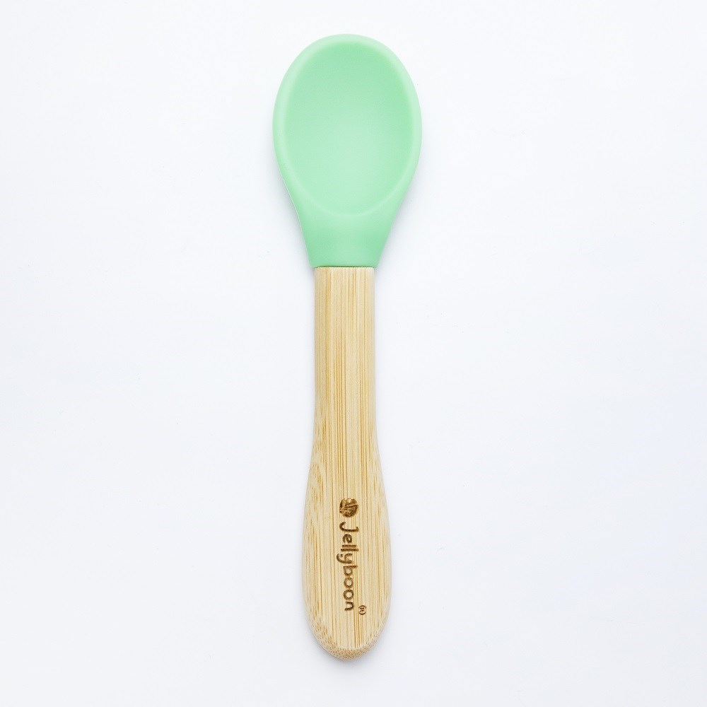 Jellyboon Bambu Silikon Kaşık - Yeşil 