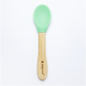 Jellyboon Bambu Silikon Kaşık - Yeşil