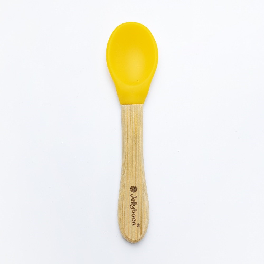 Jellyboon Bambu Silikon Kaşık - Sarı 
