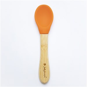 Jellyboon Bambu Silikon Kaşık - Turuncu