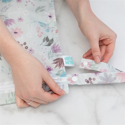 Bumkins Islak/Kirli Çantası - Floral 