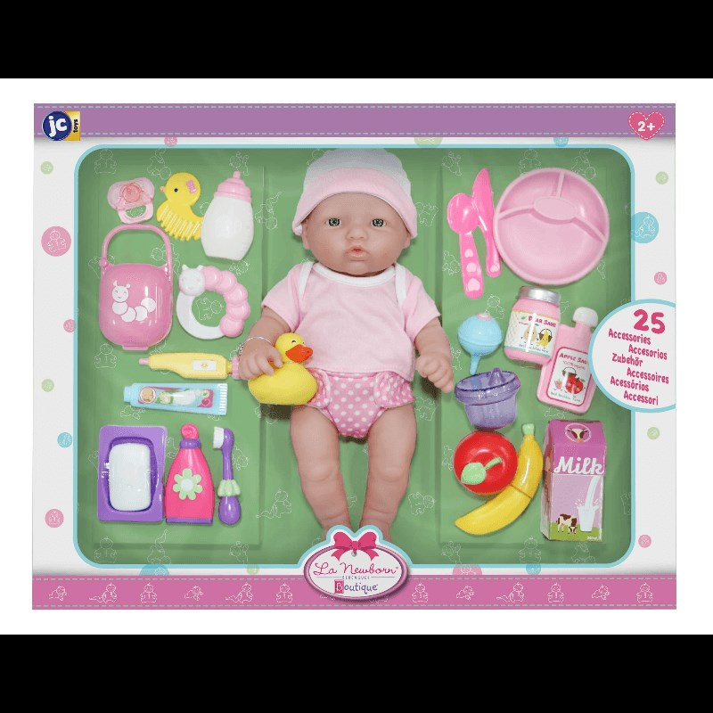 Berenguer Yenidoğan Oyuncak Bebek 30 cm ve Aksesuar Seti 