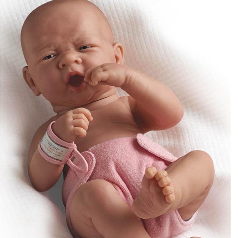 Berenguer Yenidoğan Oyuncak Kız Bebek 36 cm ve Biberon 