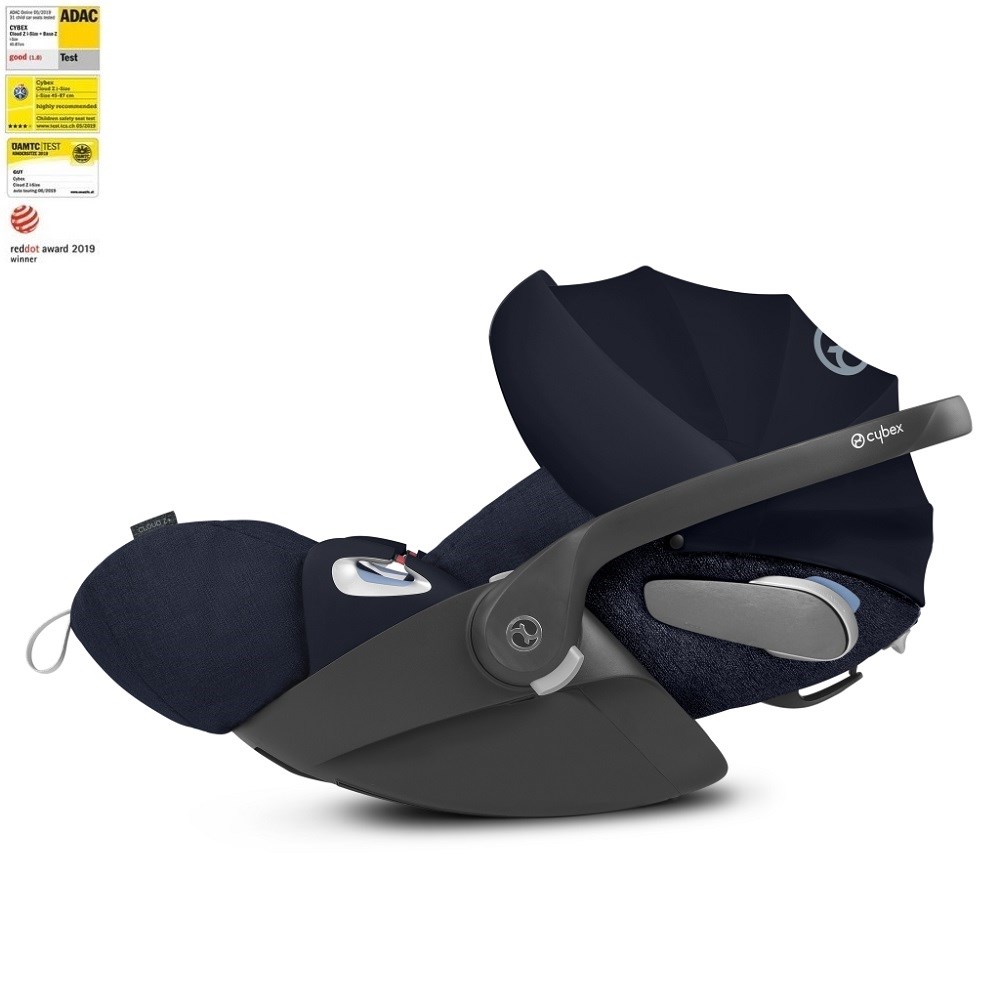 Cybex Cloud Z isize Plus Tam Yatışlı Ana Kucağı Nautical Blue Orjinal