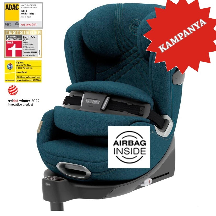 Cybex Anoris T i-Size Oto Koltuğu Mountain Blue Orjinal