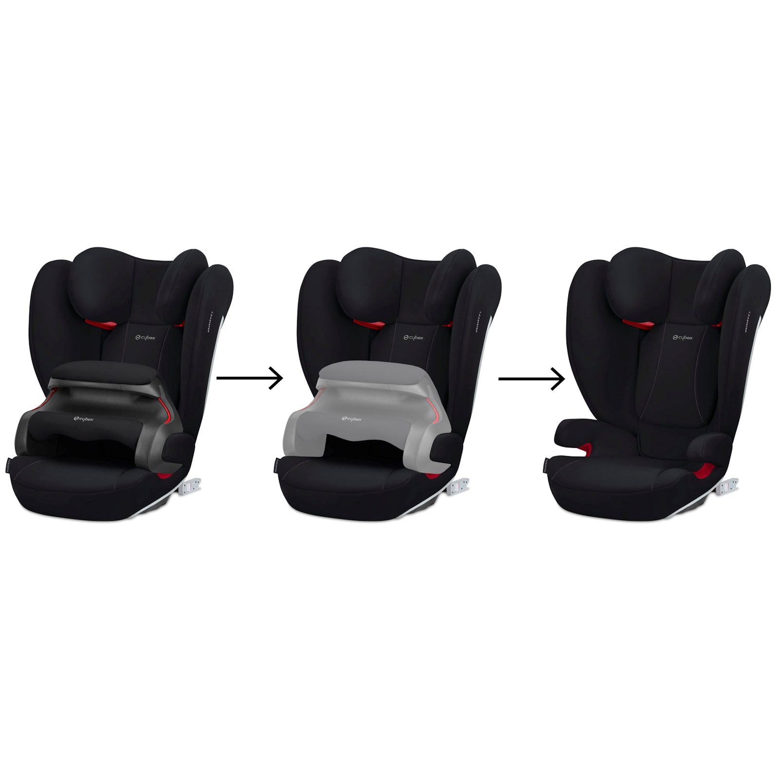 Cybex Pallas B2-Fix 9-36 kg Lux Oto Koltuğu (Volcano Black) 