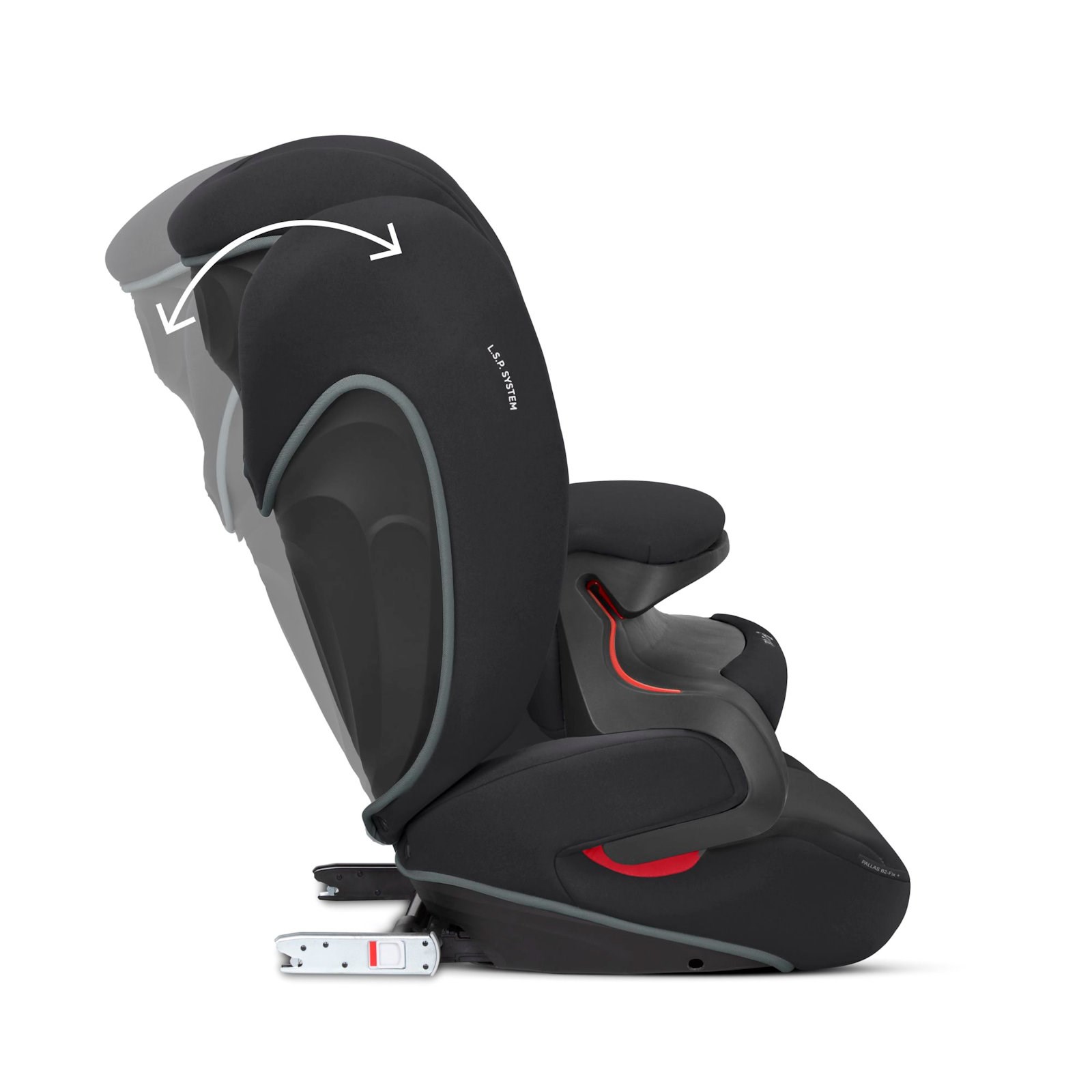 Cybex Pallas B2-Fix 9-36 kg Lux Oto Koltuğu (Volcano Black) 