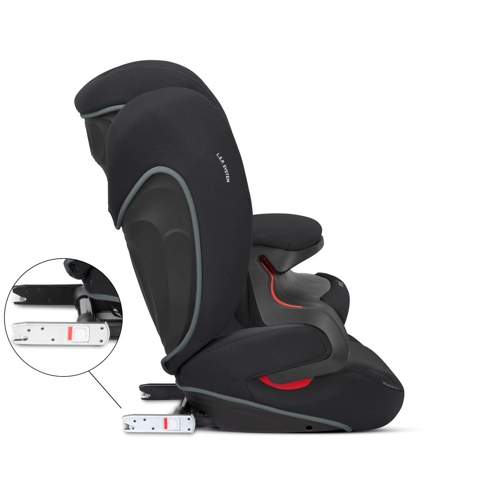 Cybex Pallas B2-Fix 9-36 kg Lux Oto Koltuğu (Volcano Black) 