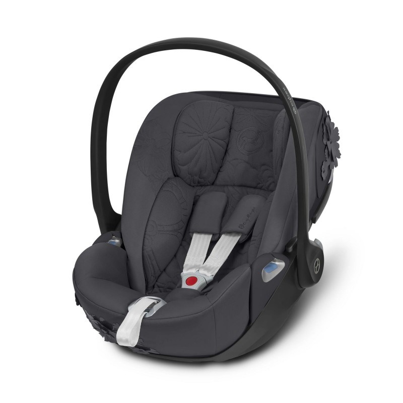 Cybex Cloud Z isize Tam Yatışlı Ana Kucağı Simply Flowers Grey Orjinal