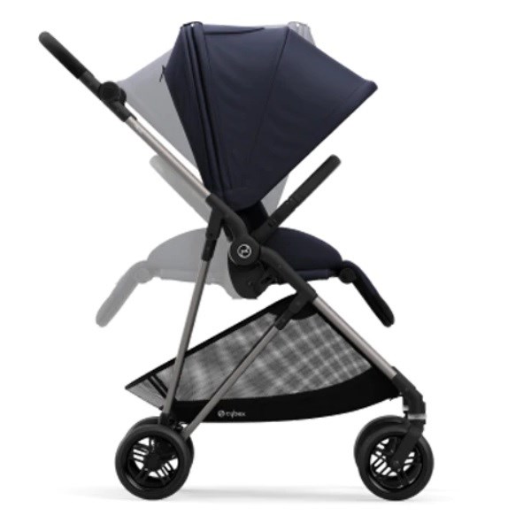 Cybex Melio Bebek Arabası River Blue Orjinal