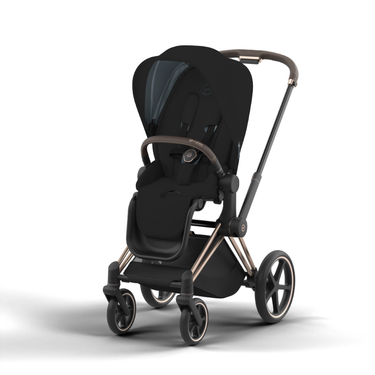 Cybex Priam Bebek Arabası Rose Gold-Stardust Black