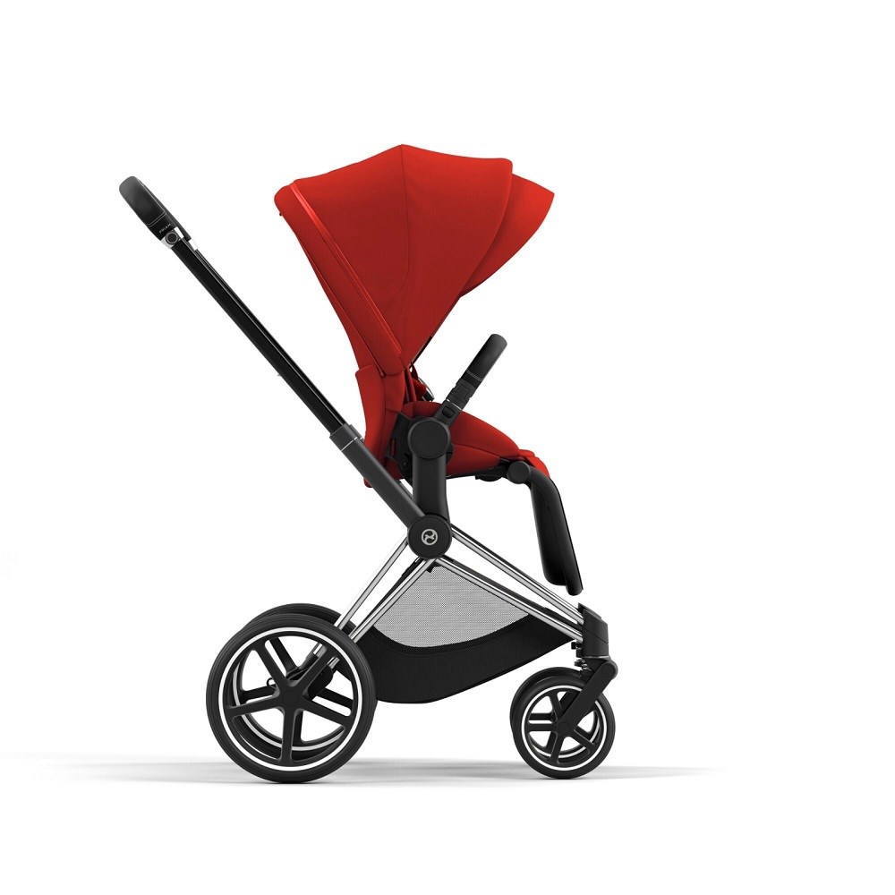 Cybex Priam Bebek Arabası Chrome Brown Autumn Gold 