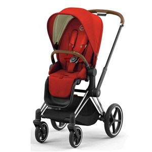 Cybex Priam Bebek Arabası Chrome Brown Autumn Gold