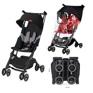 Cybex GB Pockıt Plus Kabin Boy Bebek Arabası + Yağmurluk