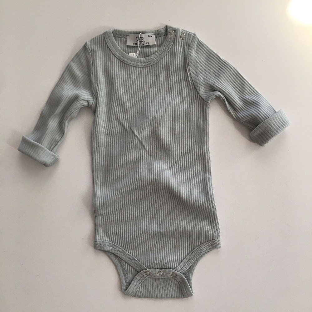 Edelweiss Bebek Uzun Kol Body Yeşil