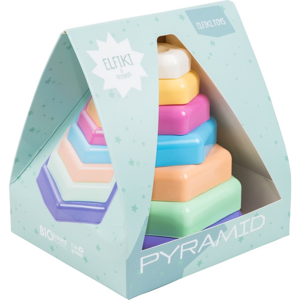 Elfiki Biyoplastik Oyuncak Piramit 