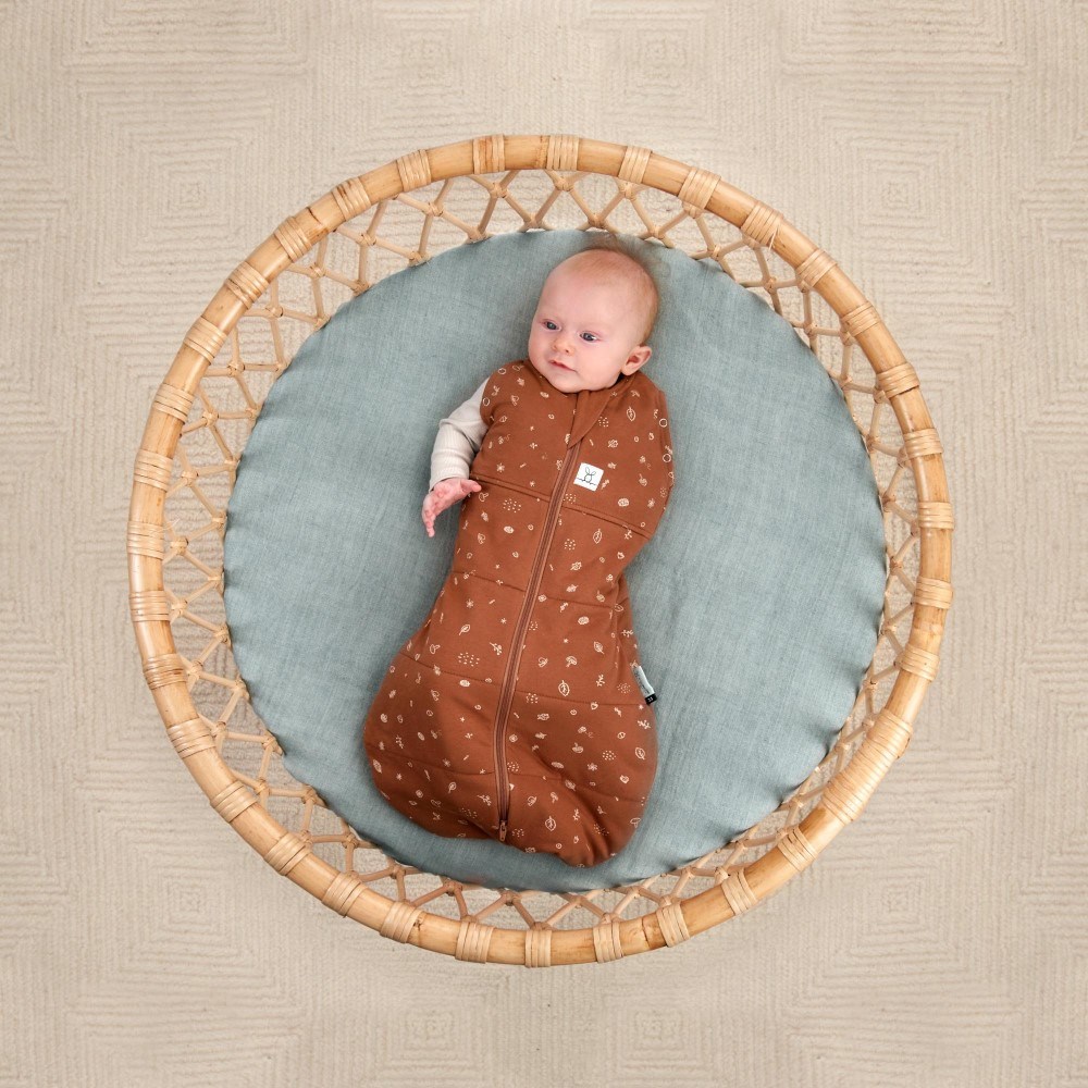 ErgoPouch Organik Pamuklu Kundak 2.5 TOG Acorn Kahverengi 