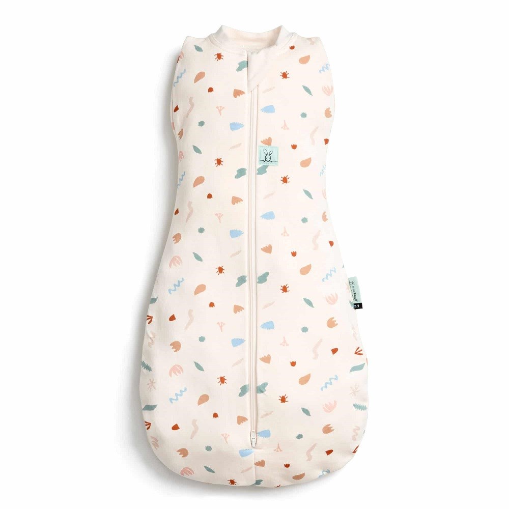 ErgoPouch Organik Kundak Tulum 1.0 Tog Desert Bloom Krem