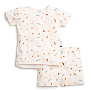 ErgoPouch Organik Pamuklu Kısa Pijama Takımı 0.2 Tog - Desert Bloom