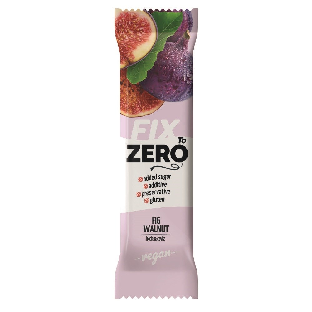 Fix To Zero İncirli Cevizli Meyve Barı 30 gr