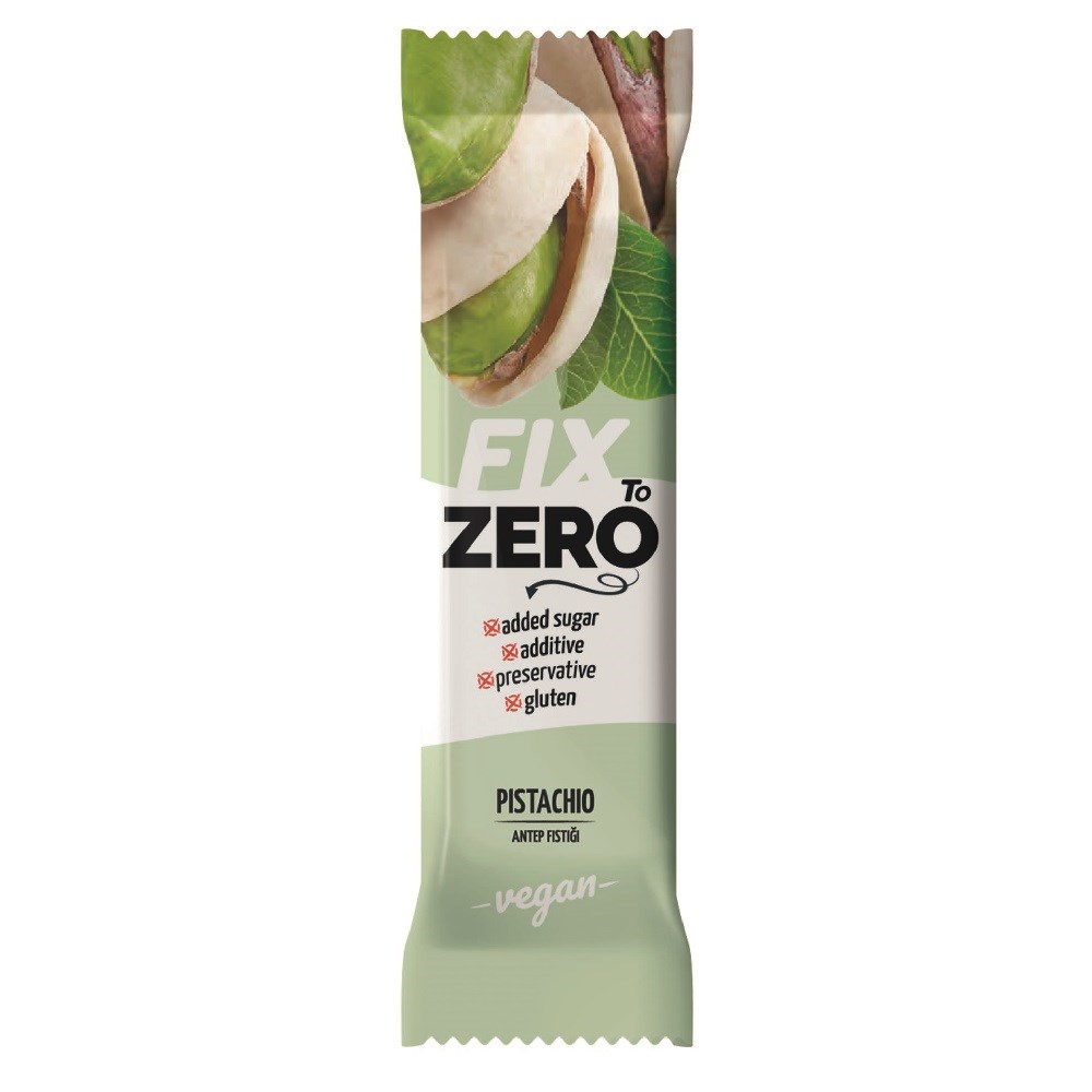 Fix To Zero Antep Fıstıklı Meyve Barı 30 gr 