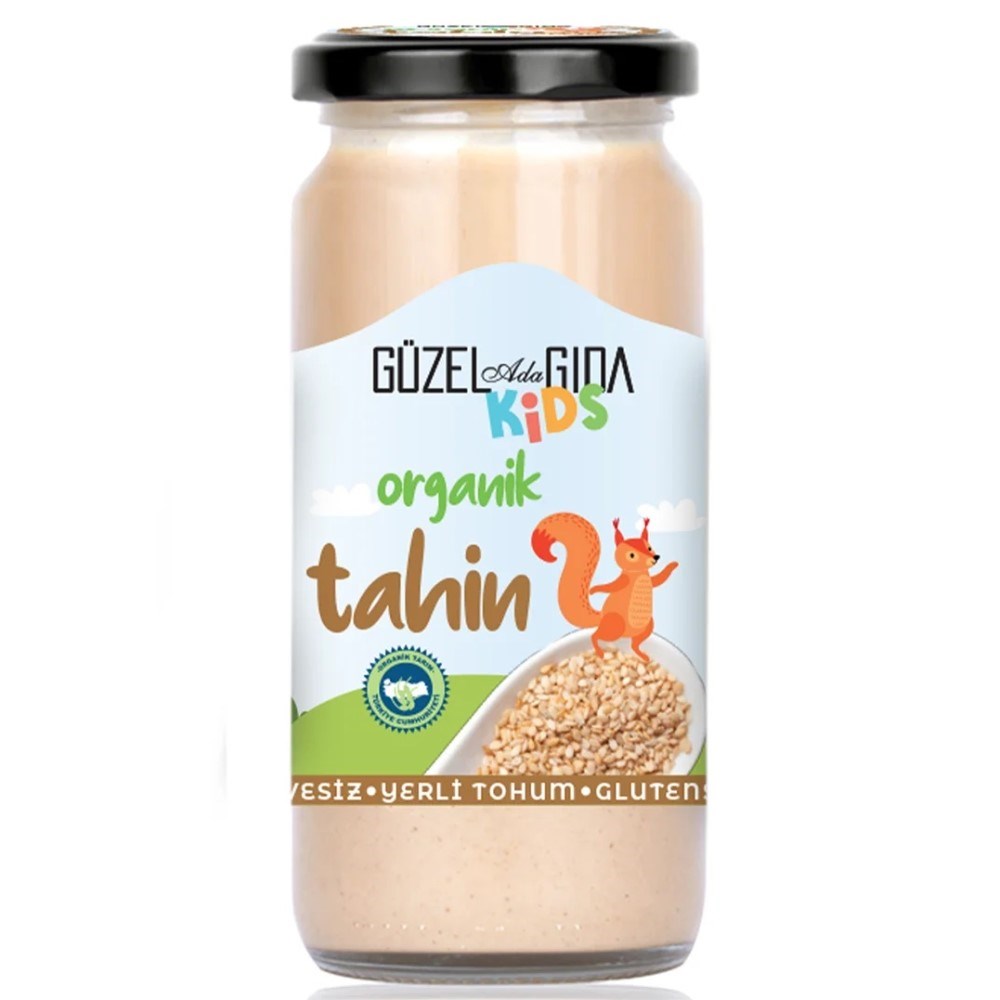 Güzel Gıda Organik Tahin Yerli Susam Glutensiz 220 gr 