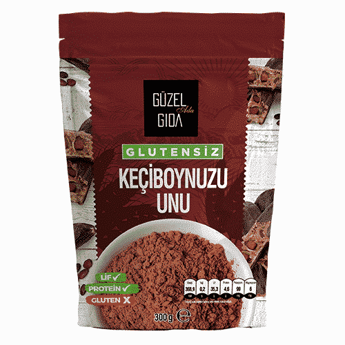 Güzel Gıda Organik Glutensiz Keçiboynuzu Unu 300 gr 