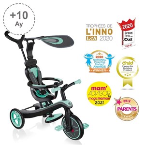 Globber Bisiklet Explorer 4 in 1 Mint Yeşili 10 Ay +