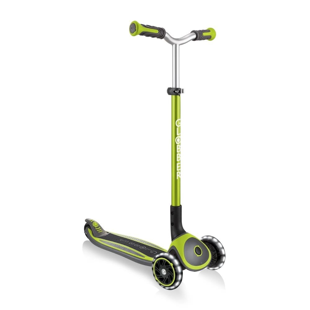 Globber Scooter Master Işıklı Katlanan Açık Yeşil 4 Yaş+ 