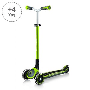 Globber Scooter Master Işıklı Katlanan Açık Yeşil 4 Yaş+