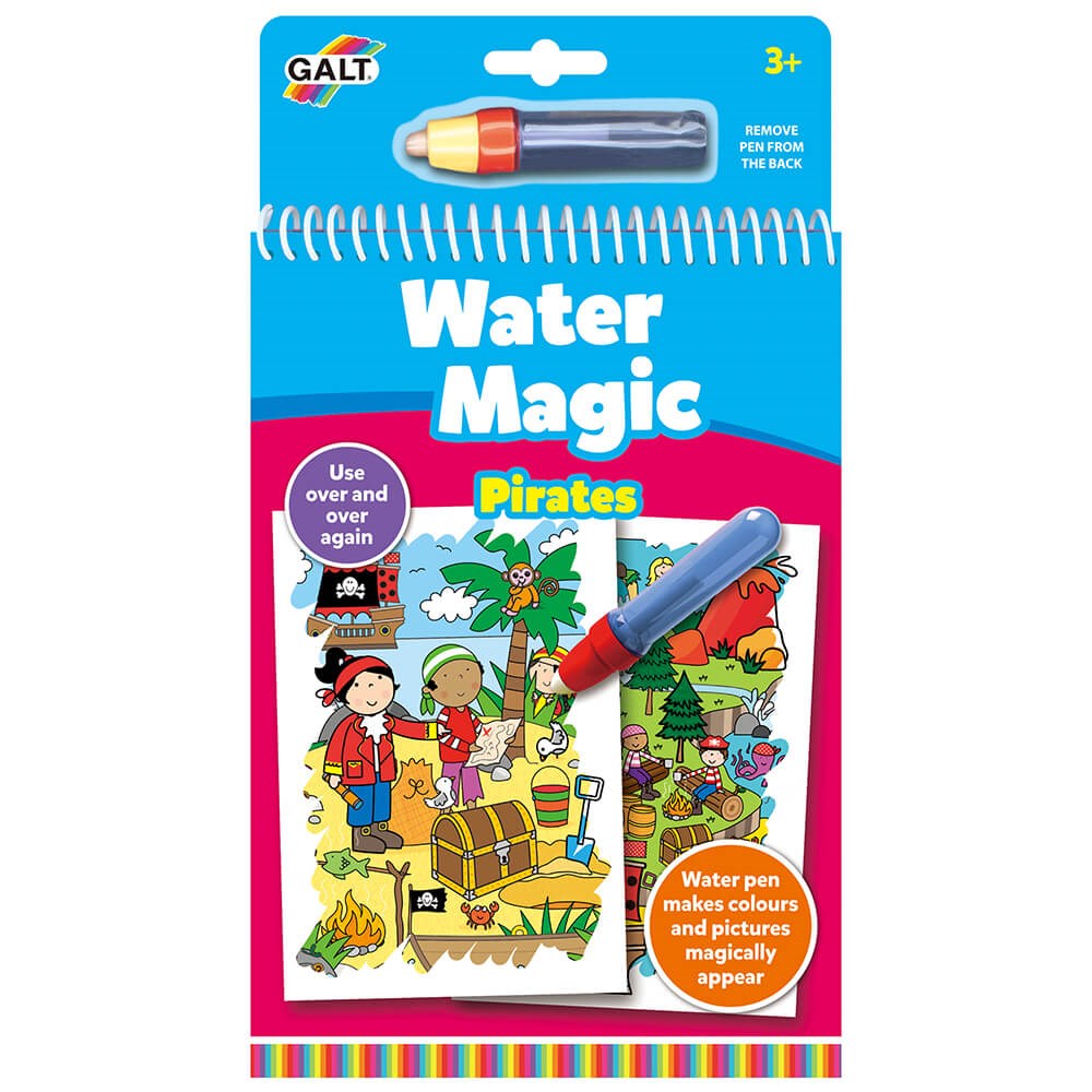 Galt Water Magic Sihirli Boyama Kitabı Pirates 3 Yaş+ Orjinal