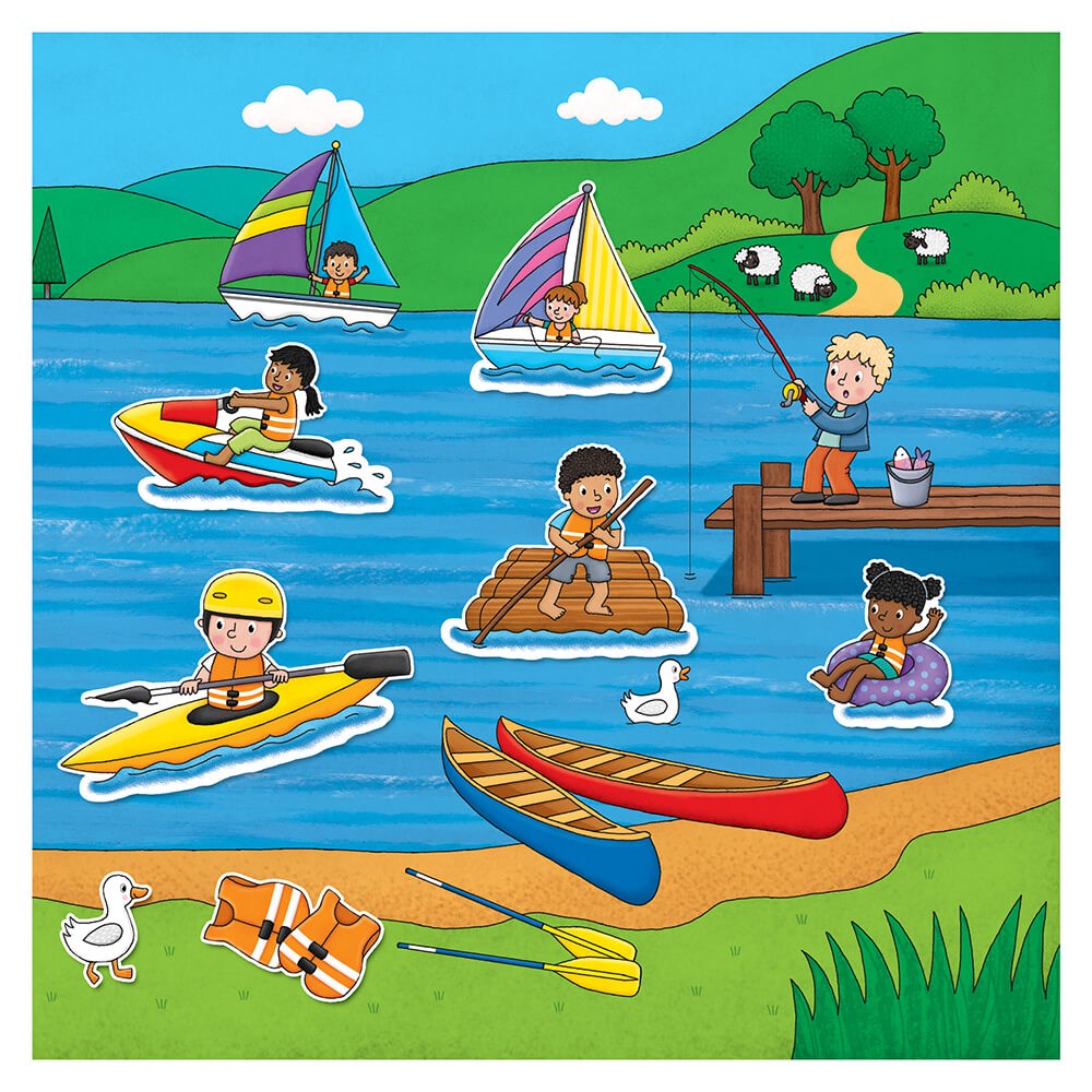 Galt Reusable Stıcker Book Sports 3 Yaş+ Orjinal