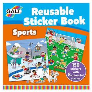 Galt Reusable Stıcker Book Sports 3 Yaş+