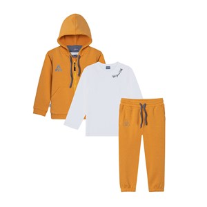 Gami Çocuk Eşofman Üçlü Set Sarı
