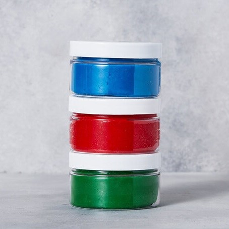 ChildGen Play Dough Oyun Hamuru 125gr x 3 (Kırmızı-Mavi-Yeşil) Orjinal