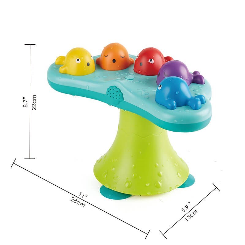 Hape Müzikli Balina Çeşmesi-Banyo Oyuncağı 