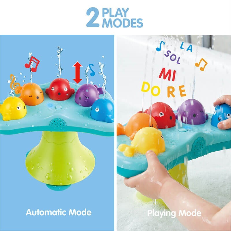 Hape Müzikli Balina Çeşmesi-Banyo Oyuncağı 