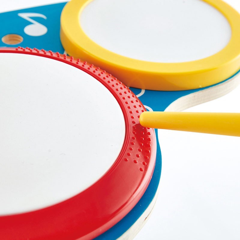 Hape Drum And Cymbal Oyuncak Davul Seti 