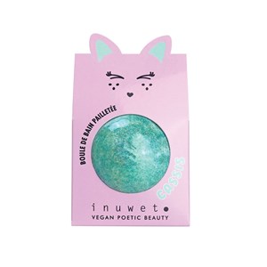 Inuwet Glitter Turkuaz Banyo Bombası