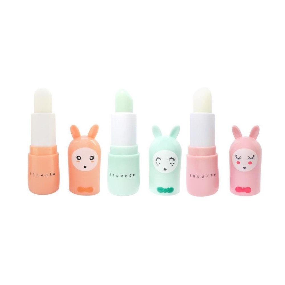 Inuwet Dudak Koruyucu Lip Balm Aqua Glitter 3'lü Set 