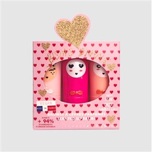 Inuwet Dudak Koruyucu Lip Balm Ultra Red Bisous 3'lü Set