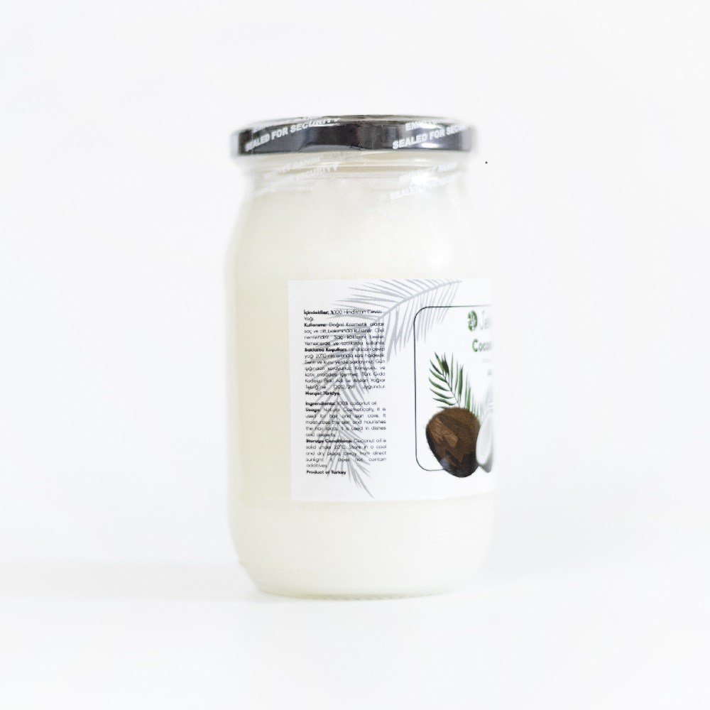 Jellyboon Soğuk Sıkım Hindistan Cevizi Yağı 